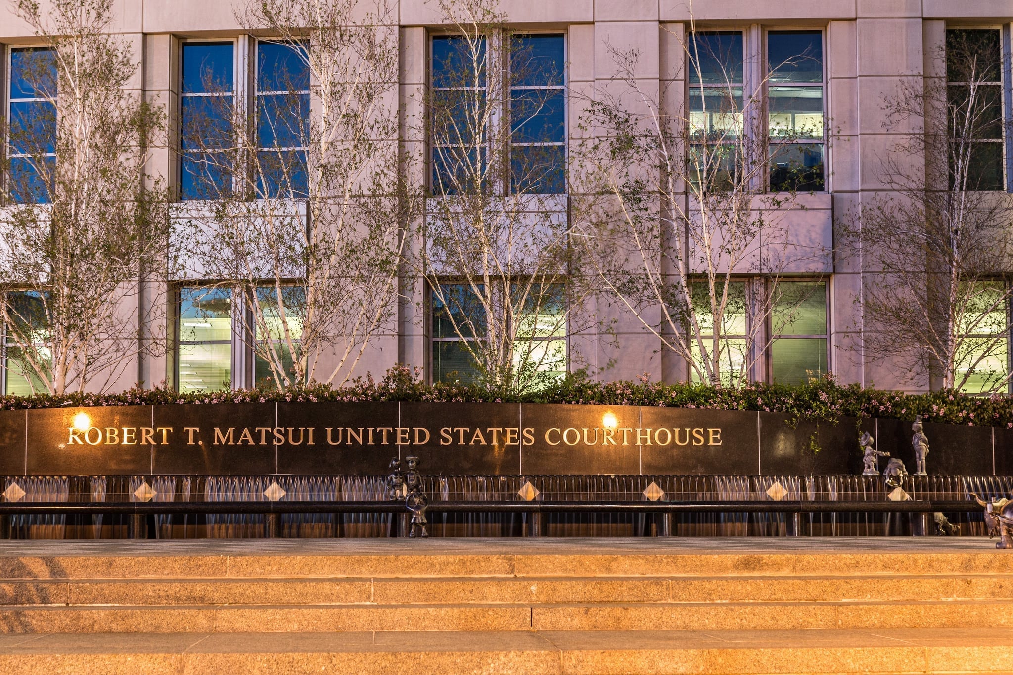 Robert T. Matsui United States Courthouse - U.S. District Court, Sacramento; photo by Tony Webster, via Flickr, CC BY-SA-2.0, no changes.