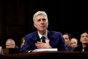Neil Gorsuch; image by Office of Senator Luther Strange, Public domain, via Wikimedia Commons.