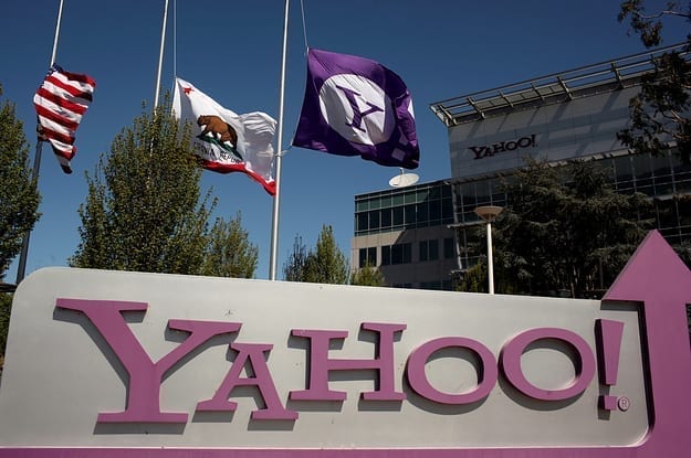 Image of the Yahoo building