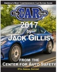The Car Book 2017 edition; image courtesy of the Center for Auto Safety at www.autosafety.org.