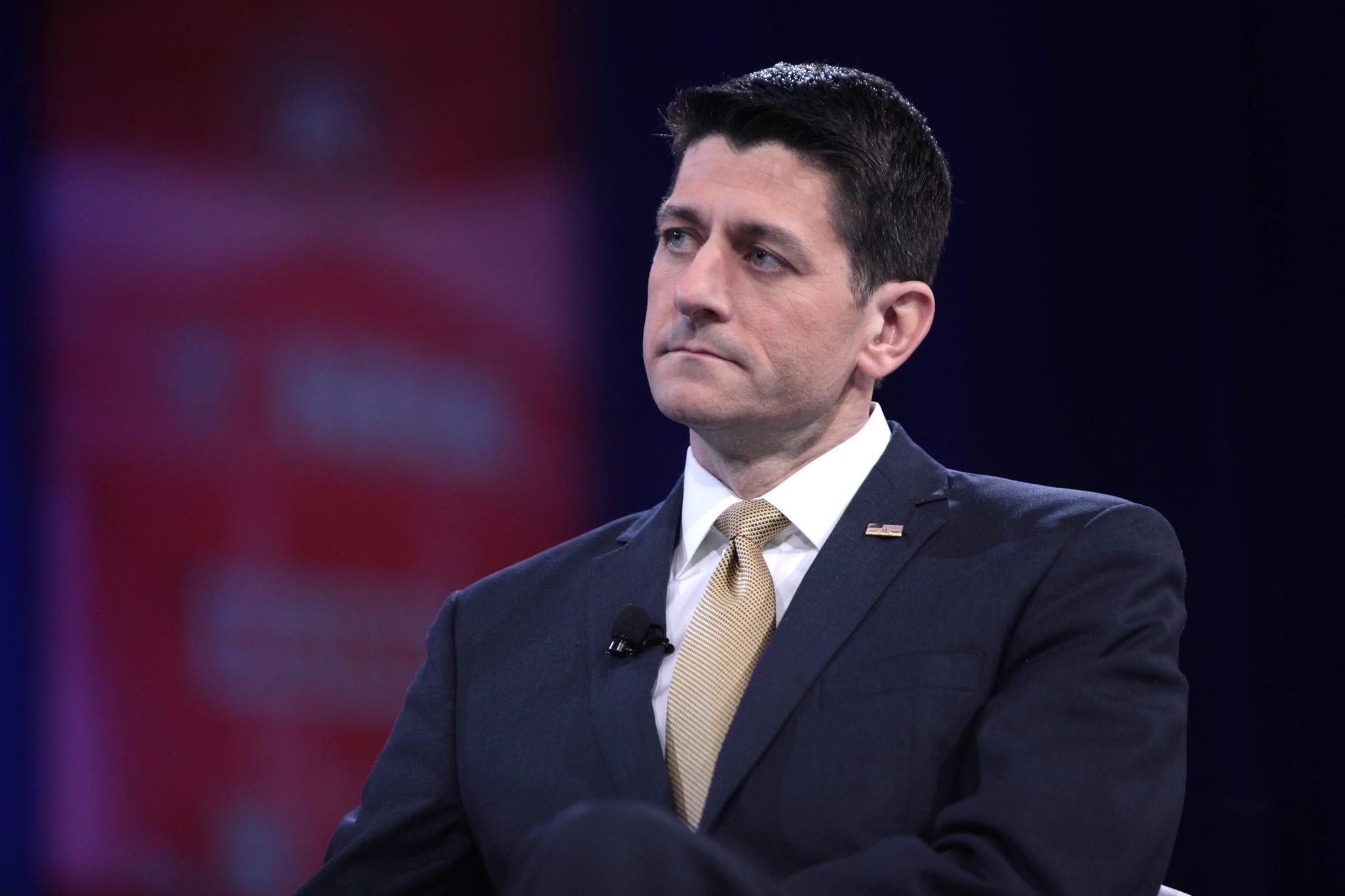 Paul Ryan, Speaker of the House; image by Gage Skidmore, via Flickr, CC BY-SA 2.0, no changes made.