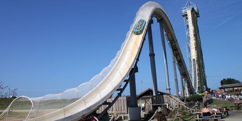 Image of the Verrückt Water Slide