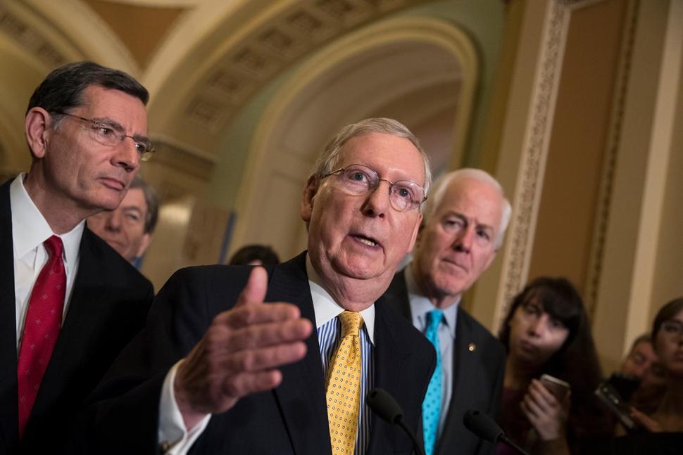 Senate Majority Leader Mitch McConnell