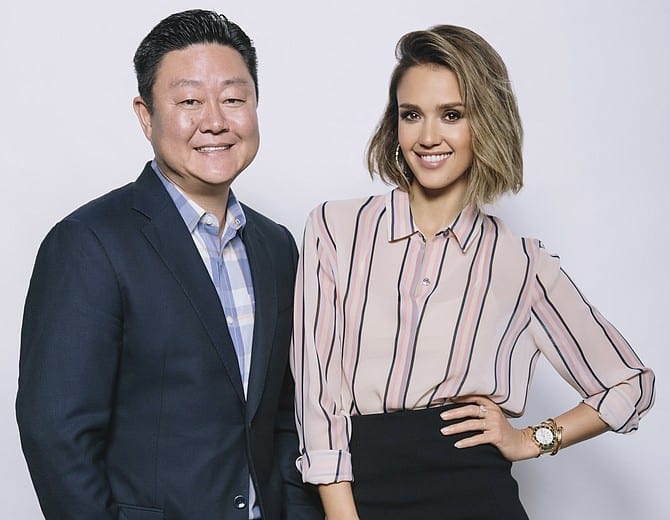 Image of Brian Lee and Jessica Alba, Co-Founders of the Honest Co.