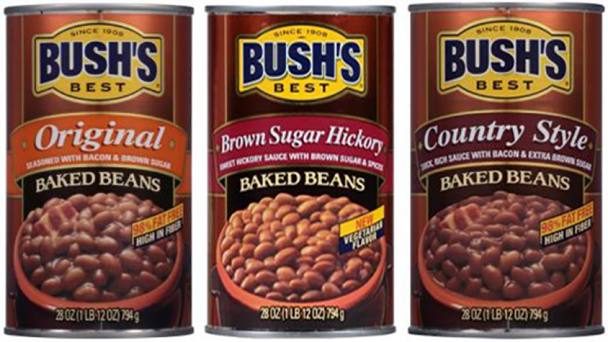 Image of the Recalled Bush's Beans