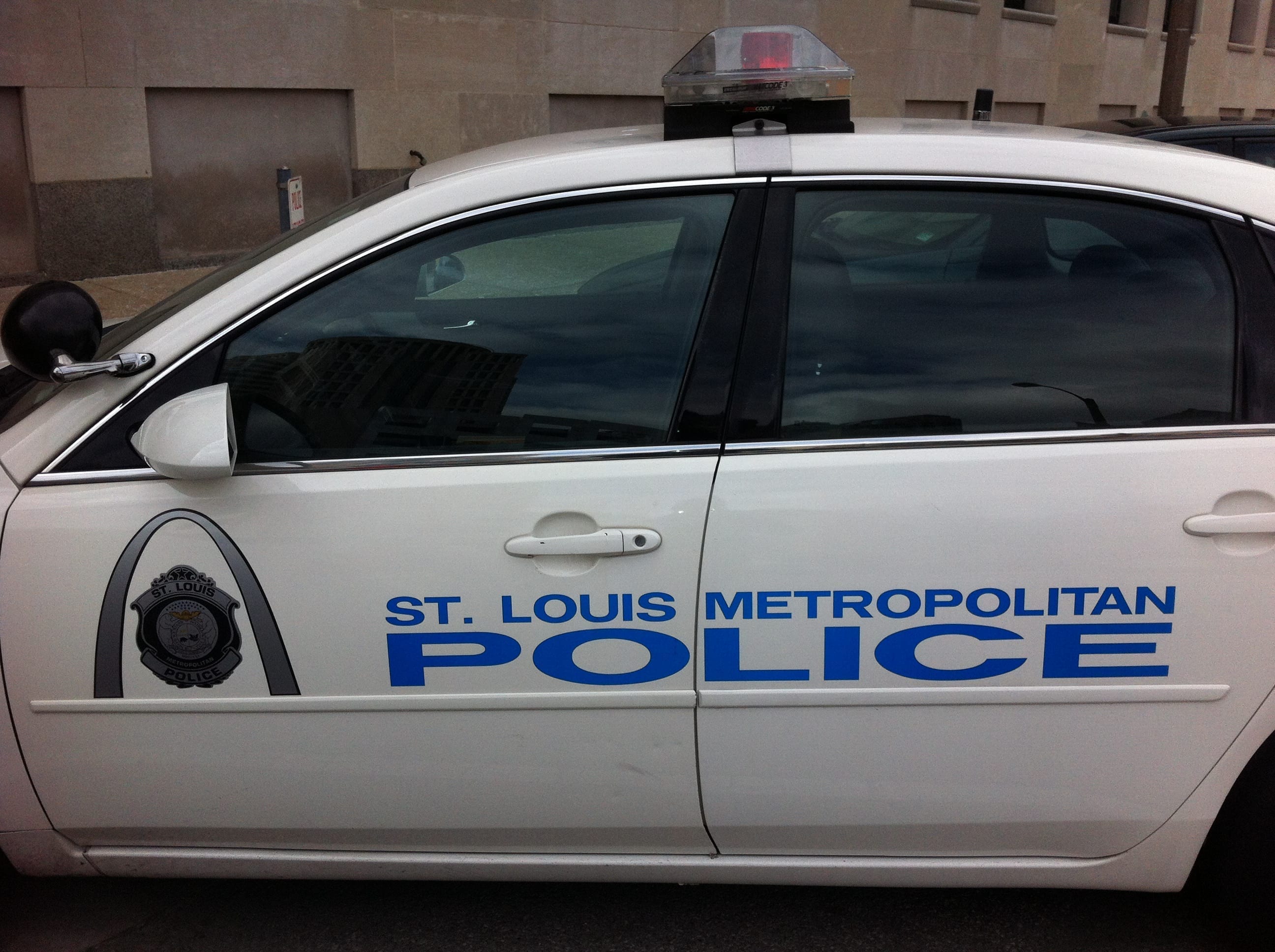 Image of a St. Louis Police Car