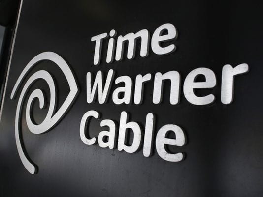 Image of the words 'Time Warner Cable' and it's logo