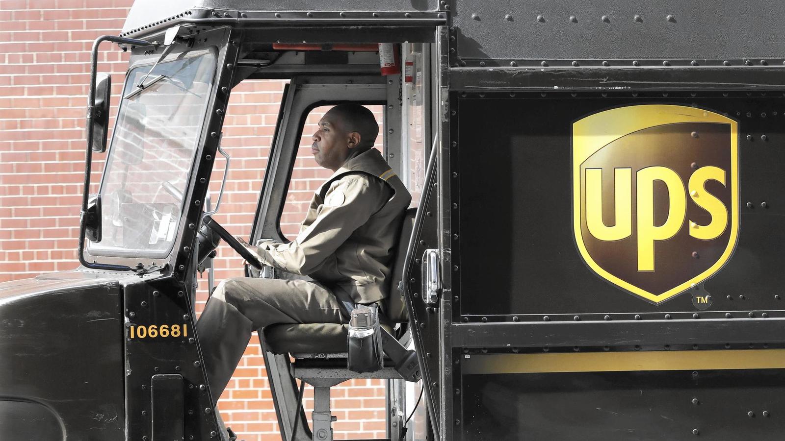 Image of a UPS Driver