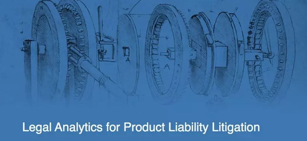 Lex Machina's Federal Product Liability Litigation Module for its award-winning Legal Analytics Platform. Image courtesy www.lexmachina.com.