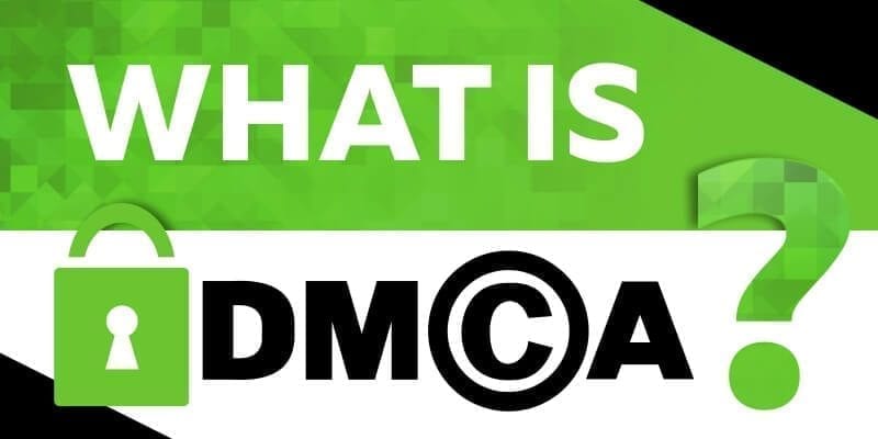 What is DMCA? Image courtesy of www.cloudwards.net.