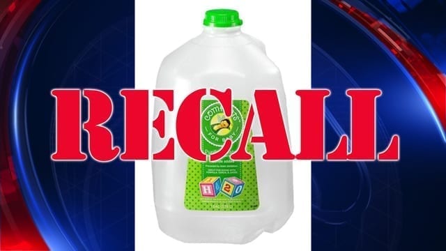 Image of a Recall Alert for Kroger Comforts for Baby Purified Water