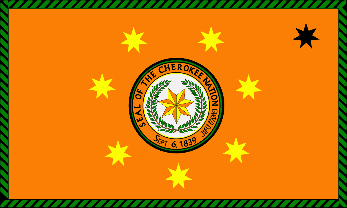 Image of the Cherokee Nation Flag