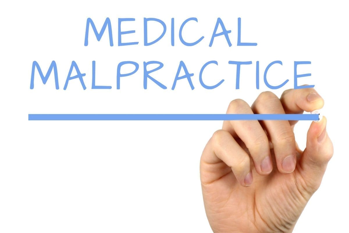 Image of a Handwriting Medical Malpractice Graphic