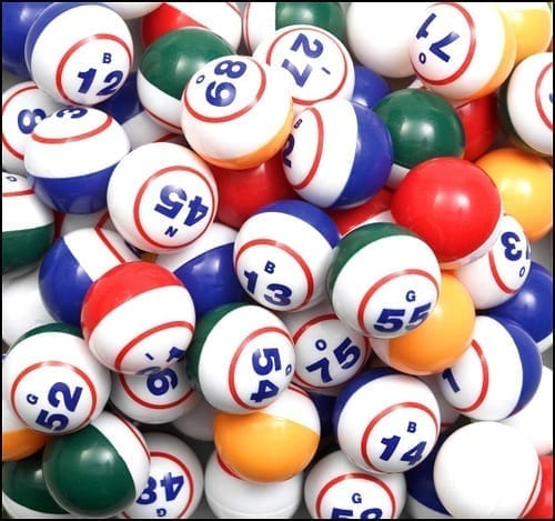Bingo balls; image by Digby Fire Department, via Flickr, CC BY-ND 2.0, no changes.