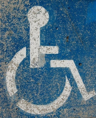 Image of a Handicap Sign