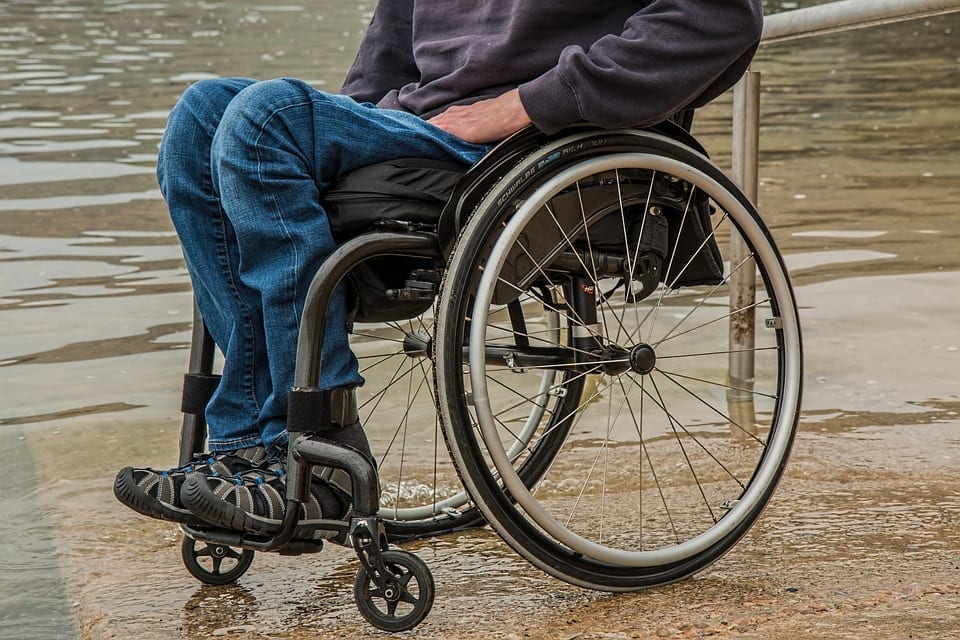 Image of a Disabled Individual in Wheelchair