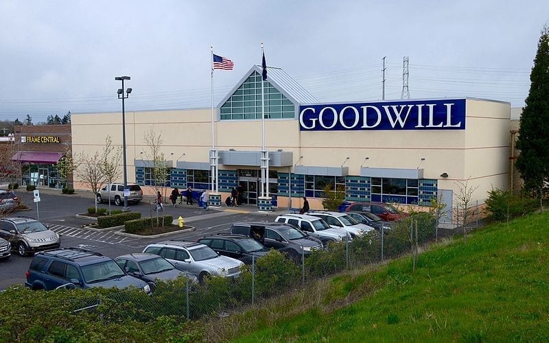 Image of a Goodwill store in Oregon