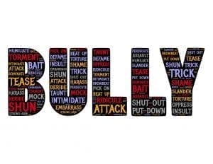 Image of a bullying graphic