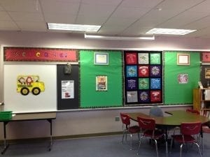 Image of an elementary classroom