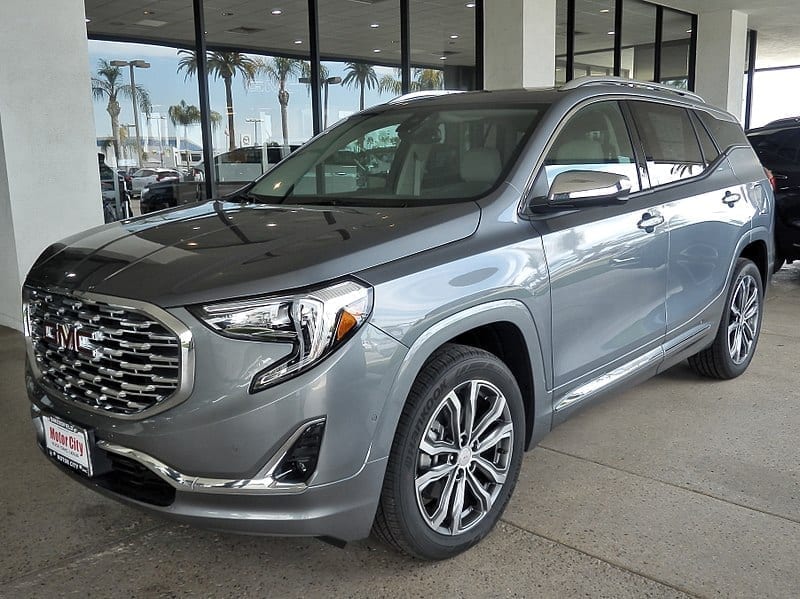 Image of a GMC Terrain Crossover