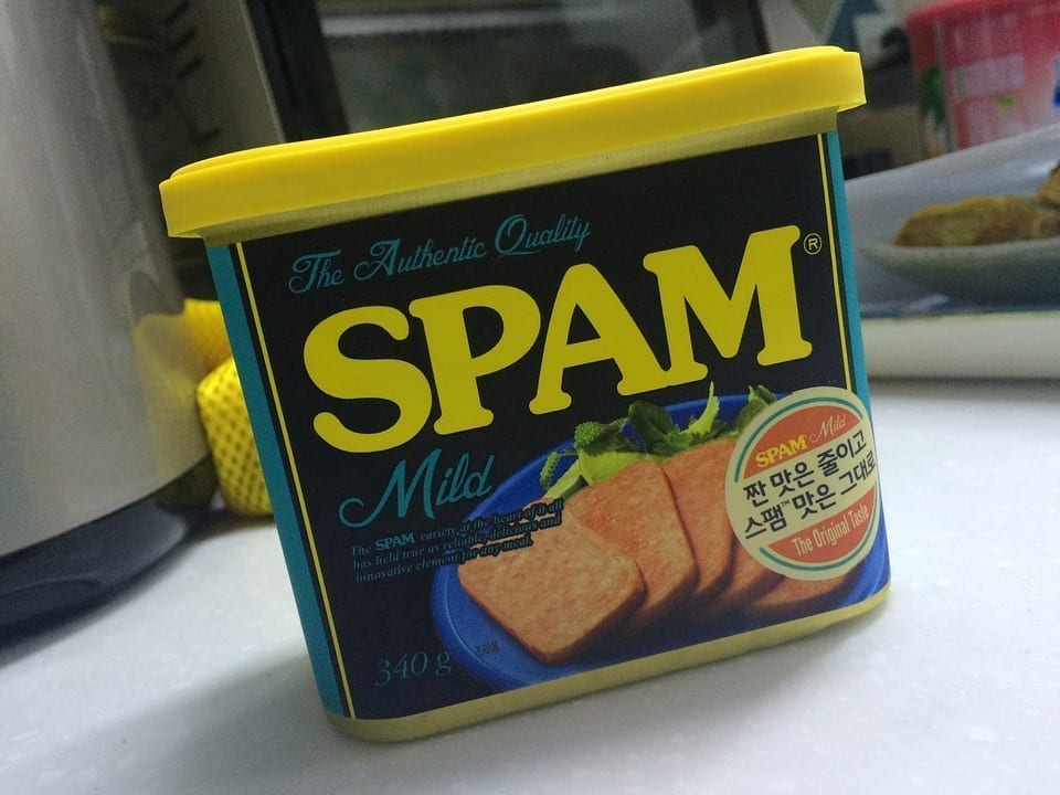 Image of a can of Spam