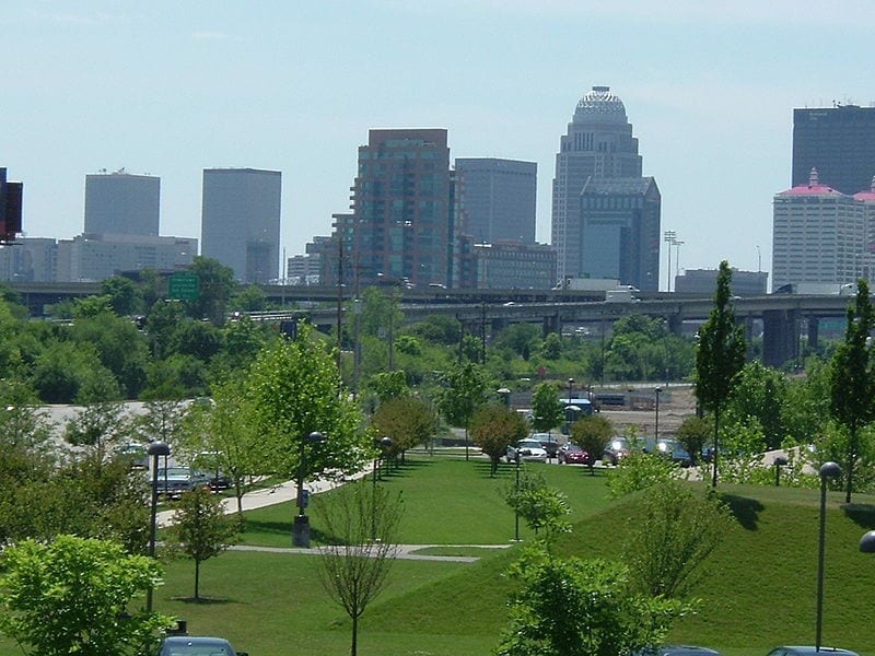Image of downtown Louisville, KY