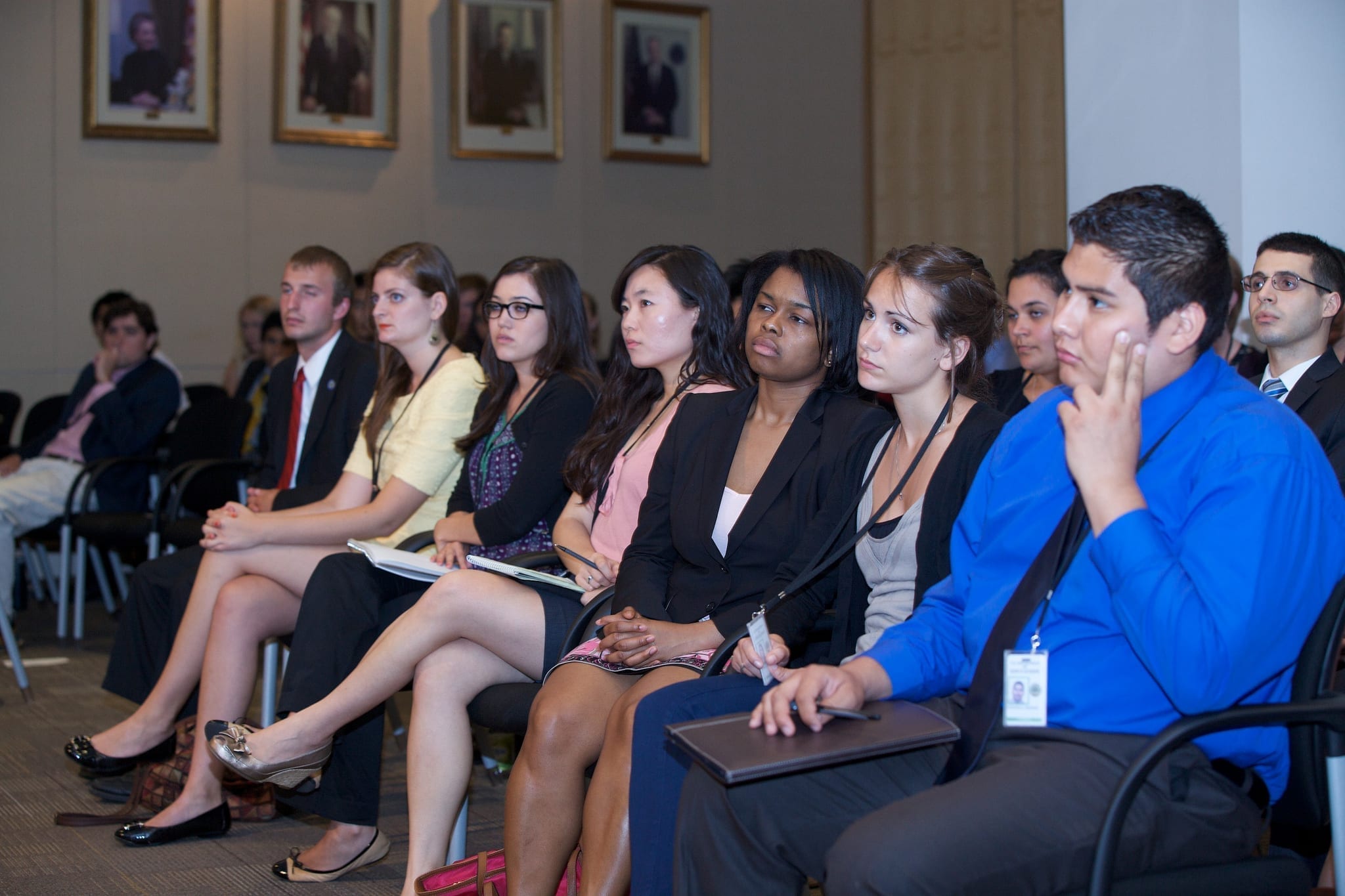 Group of interns; image by U.S. Dept. of Education, via Flickr, CC BY 2.0, no changes.