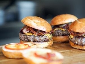 Image of hamburgers