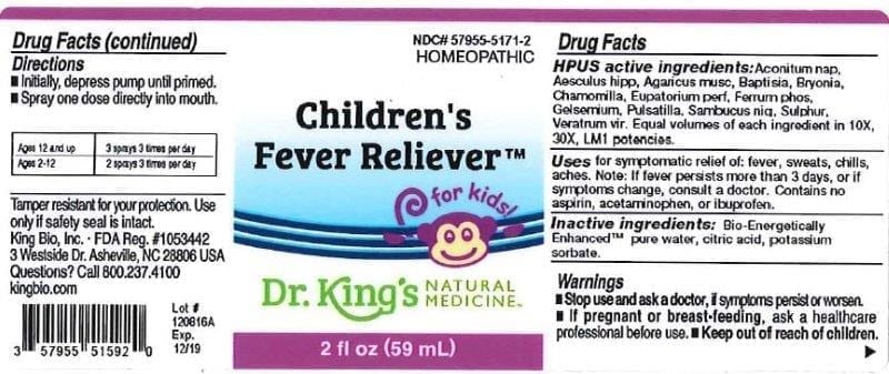 Image of a Label of Recalled King Bio Product