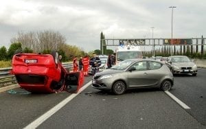 Image of a car accident