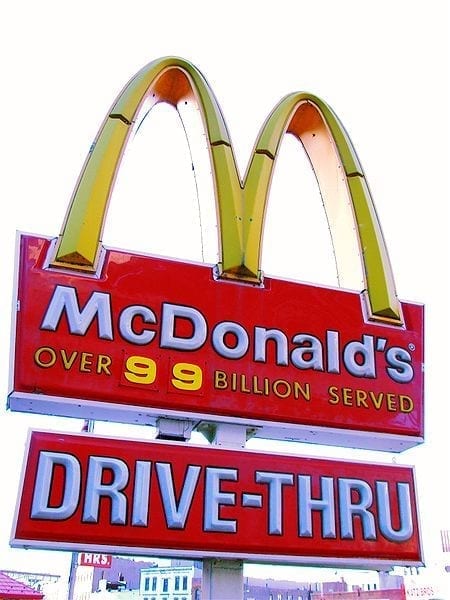 Image of a McDonald's Sign