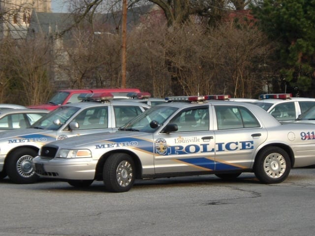 Image of A Louisville Metro Police cruiser