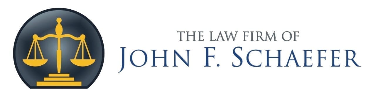 Logo; image courtesy of the Law Firm of John F. Schaefer.