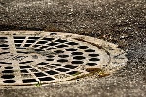 Image of a manhole cover