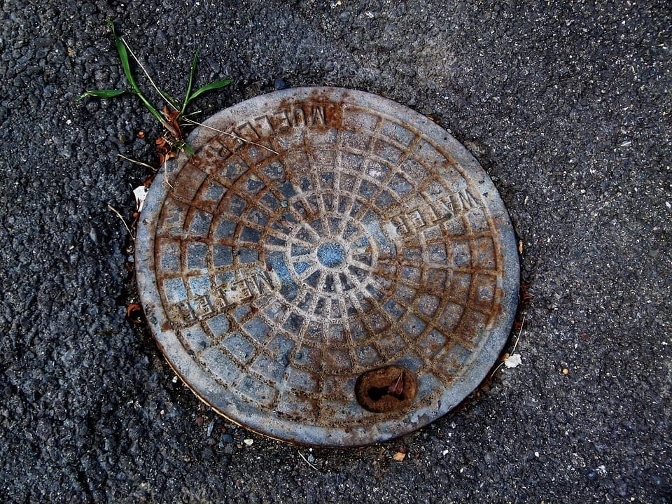 Image of a manhole cover