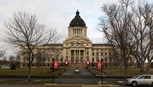 The South Dakota State Capitol in Pierre