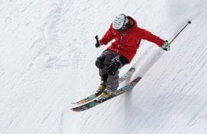 Person Skiing