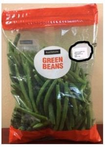 Recalled Green Beans