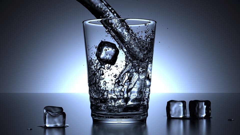 Glass of water