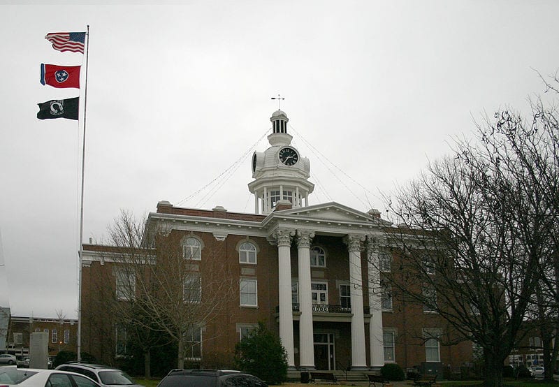 Rutherford County courthouse, Murfreesboro, Tennessee