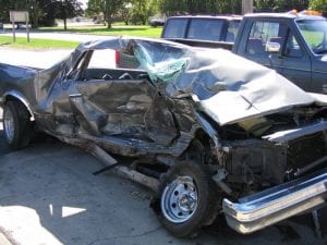 Example of a t-bone accident; image by en:user:Dori, via wikimedia.com, public domain.