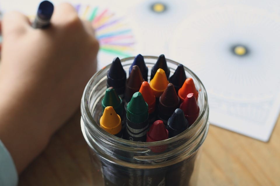 Child coloring