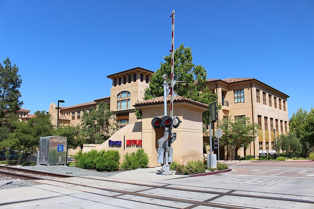 Netflix's longtime Los Gatos headquarters location