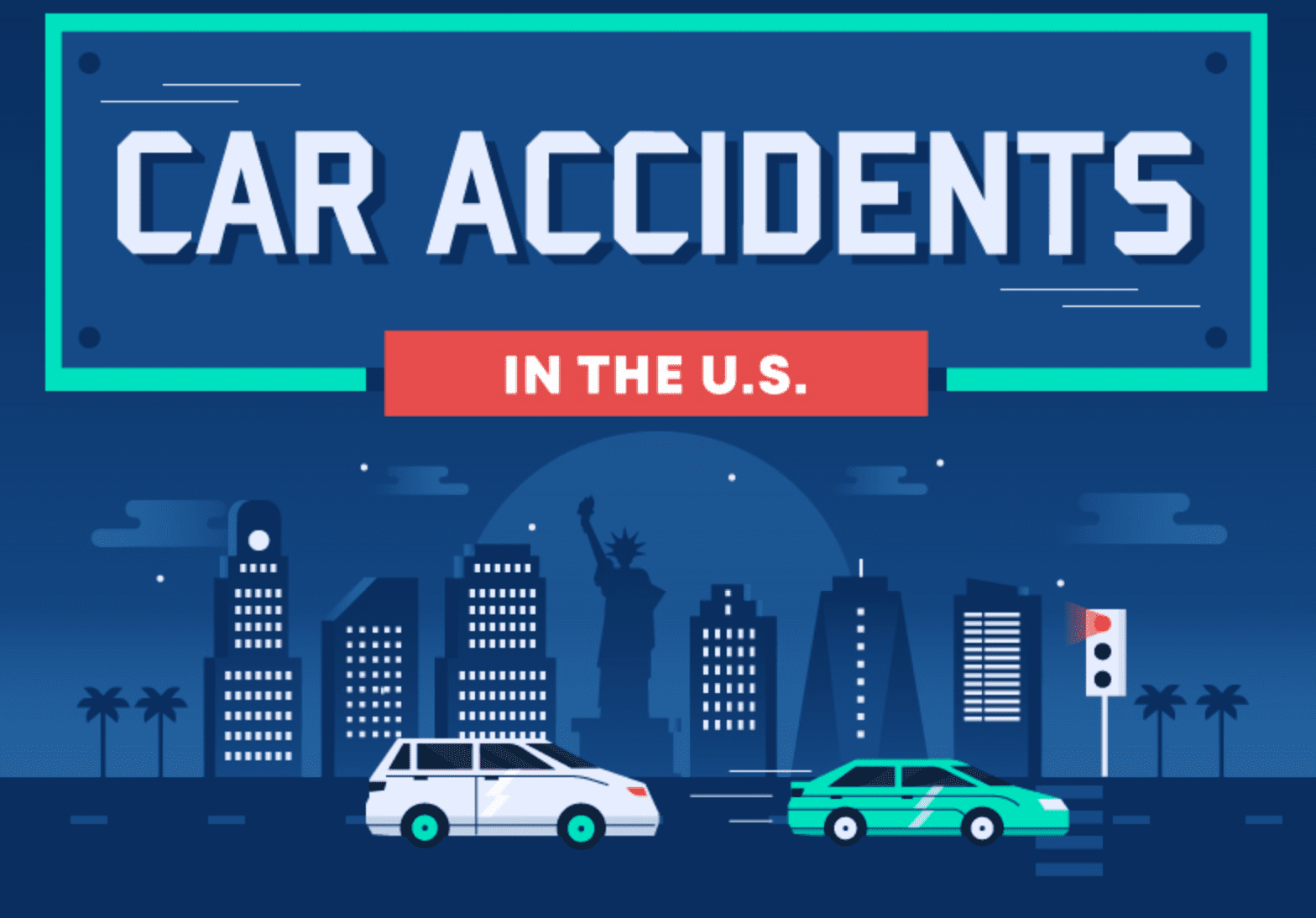 Car accidents in the U.S.; graphic courtesy of the author.