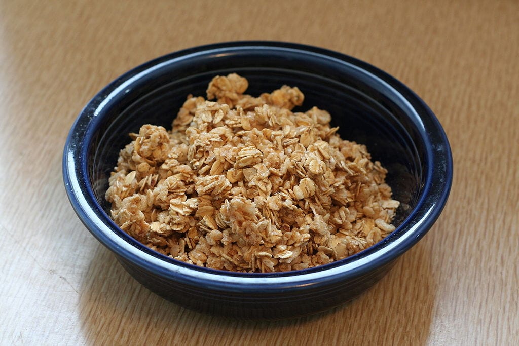 Bowl of granola