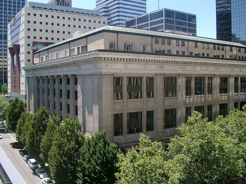 Multnomah County Courthouse in Portland, Oregon