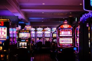 Assorted slot machines; image by Benoit Dare, via Unsplash.com.