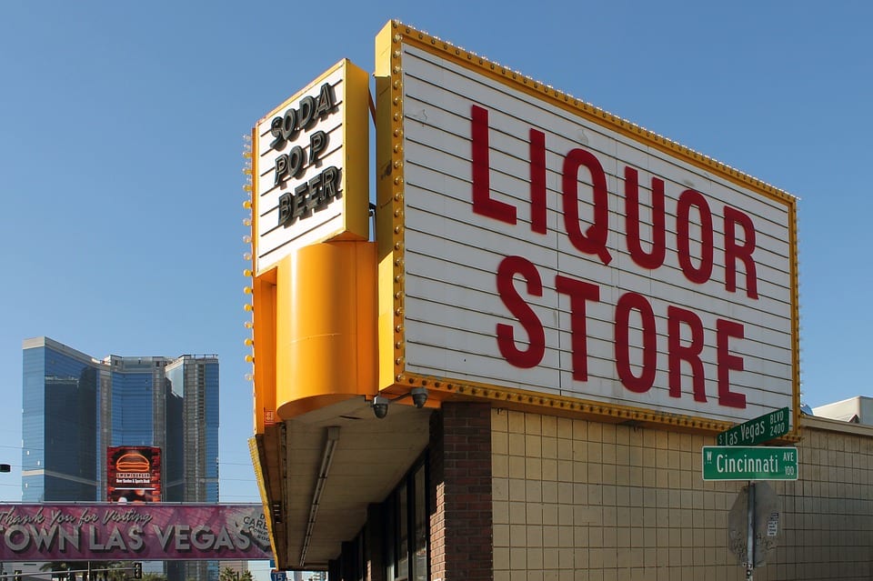 Liquor Store Sign