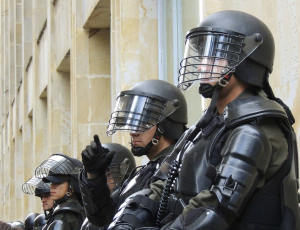 Riot police; image by Parameciorecords, via Pixabay.com.