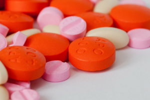 Assorted pills; image by PublicDomainPictures, via Pixabay.com.